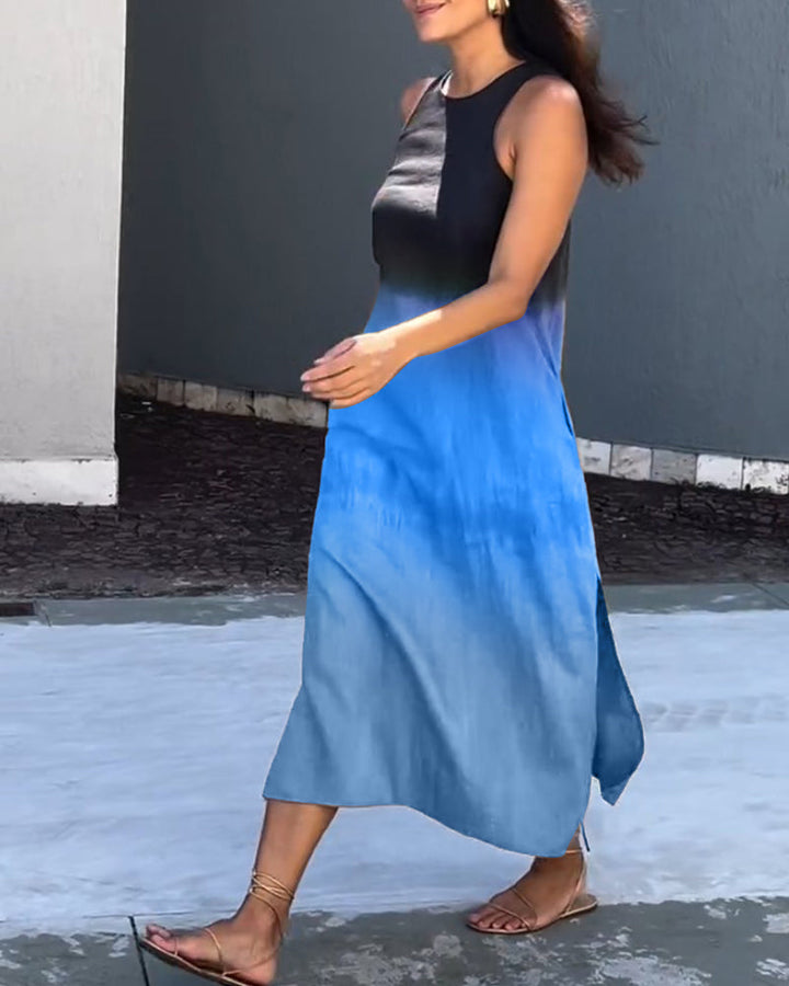 Camille – robe sans manches classique