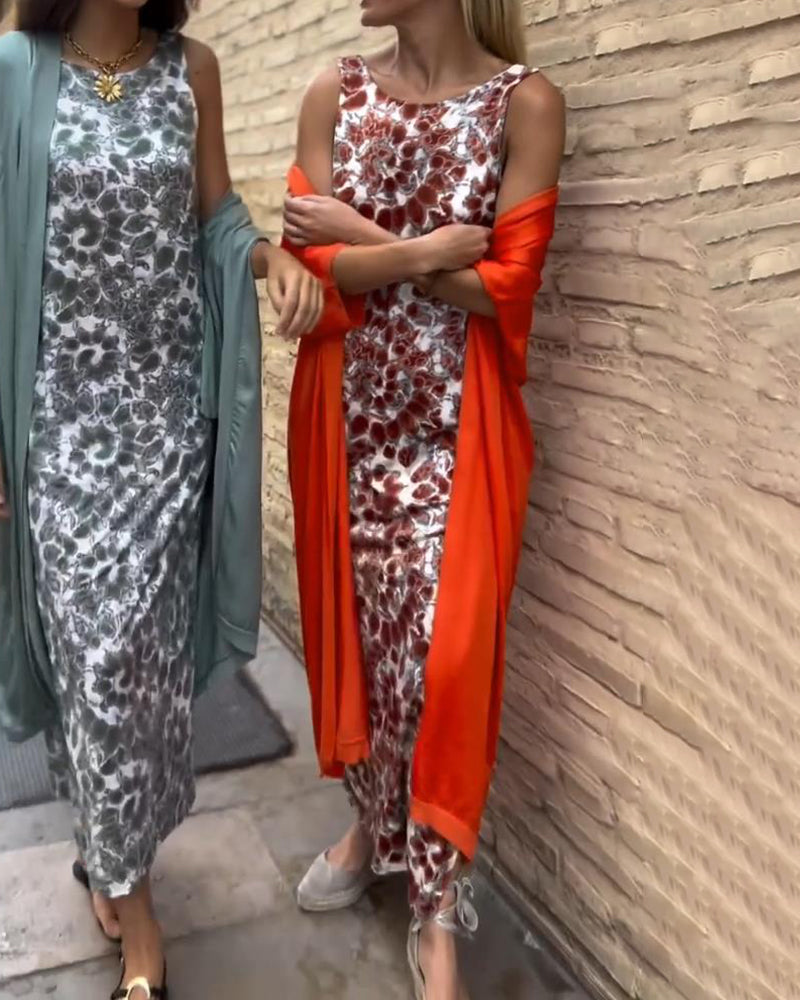 Chloé | Costume deux pièces élégant à imprimé vintage