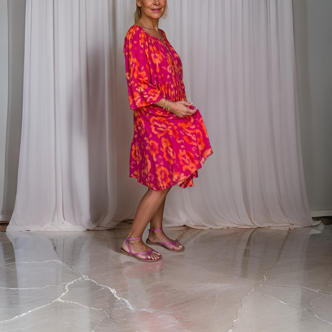 Françoise™ | Robe d'Été Fluide et Lumineuse