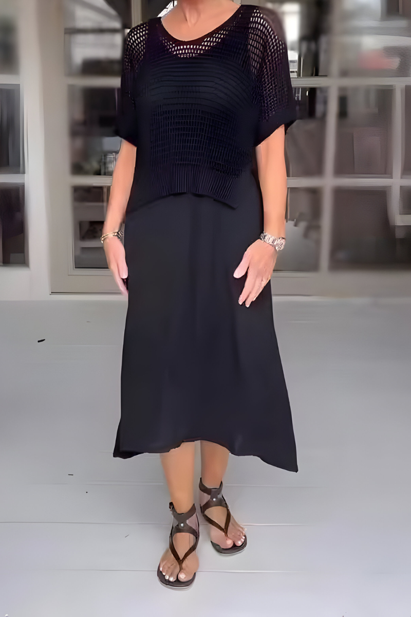 Nanon | Robe d'été avec haut en tricot