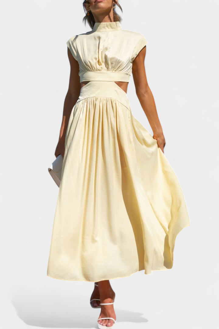 Bérénice | Ensemble robe fendue sur le côté