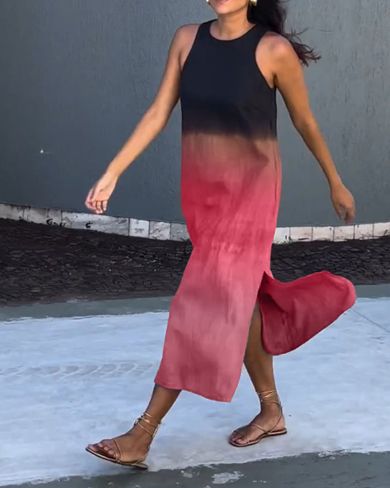 Camille – robe sans manches classique