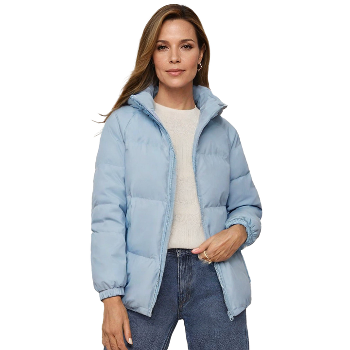 Coralie | Veste d'hiver matelassée avec capuche