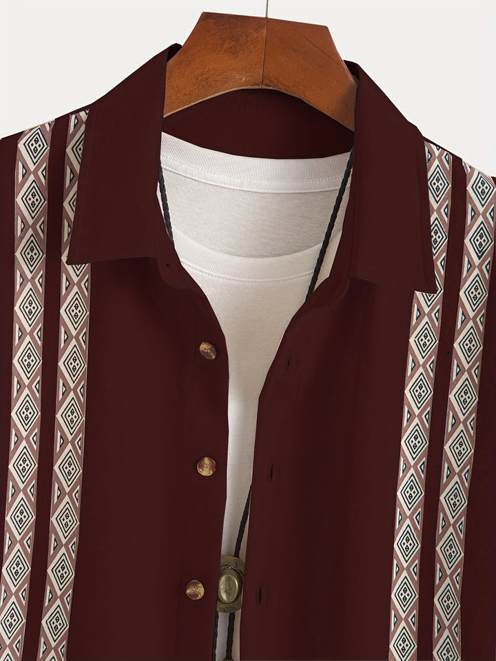 Laurent™ | Chemise Bohème Chic