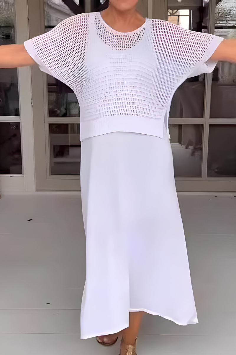 Nanon | Robe d'été avec haut en tricot