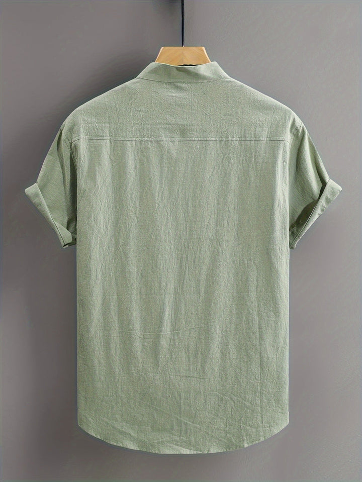 Laurent™ | Chemise Col Ouvert Moderne