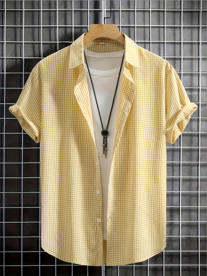 Laurent™ | Chemise Carreaux Décontractée