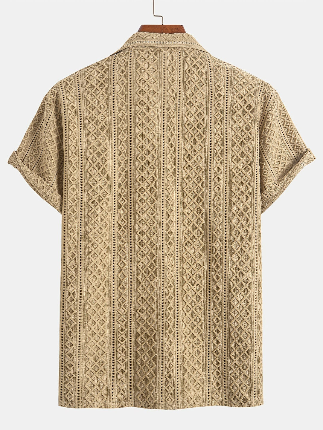 Laurent™ | Chemise Motif Relief Bohème
