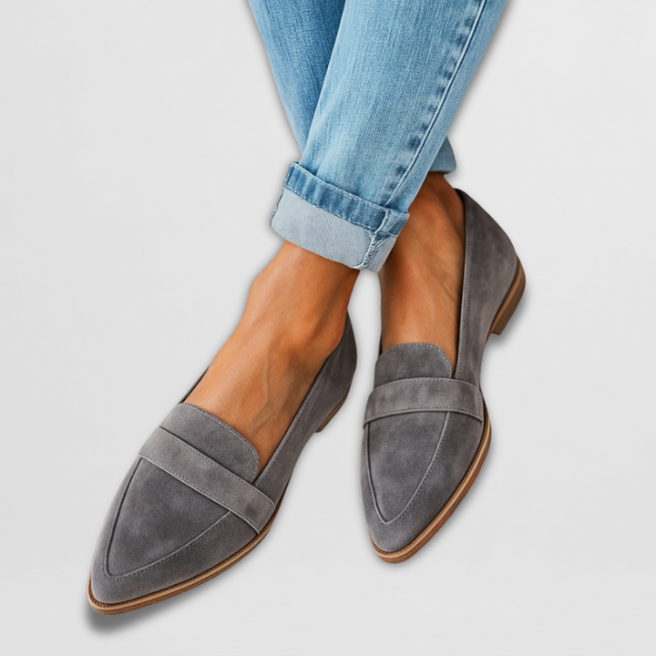 Semmol | Mocassins en daim.