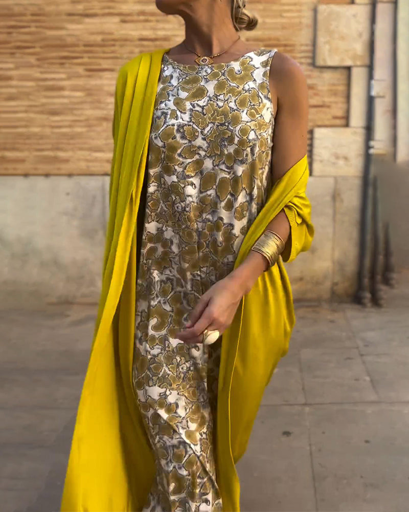 Chloé | Costume deux pièces élégant à imprimé vintage