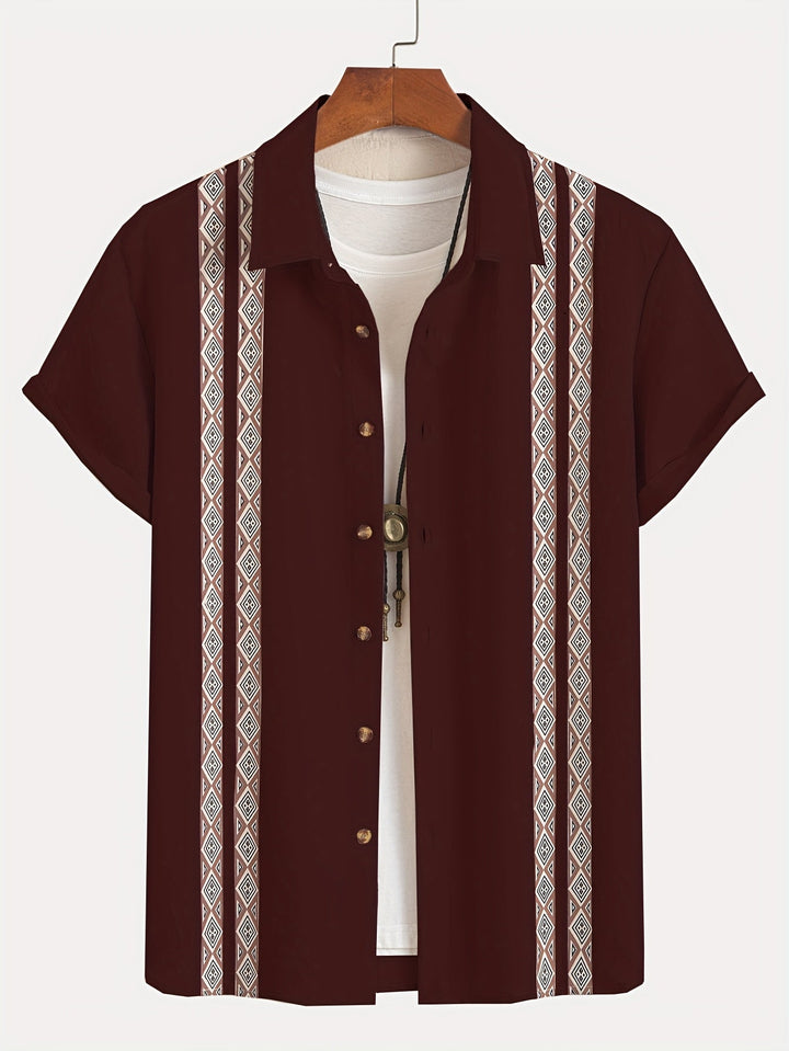 Laurent™ | Chemise Bohème Chic