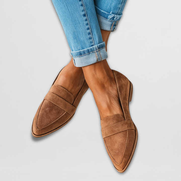 Semmol | Mocassins en daim.