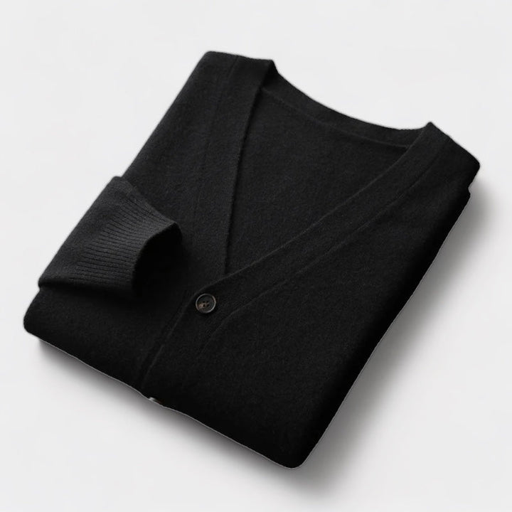 Laurent™ | Pull cardigan en laine mérinos