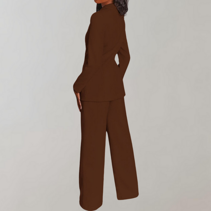 Lucette | Ensemble Blazer et Pantalon Élégant