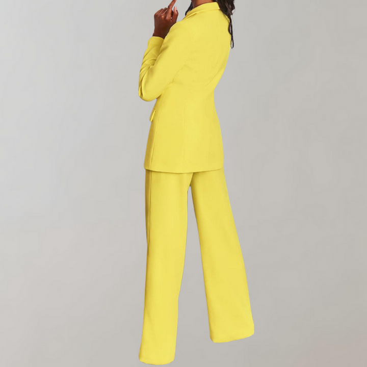 Lucette | Ensemble Blazer et Pantalon Élégant