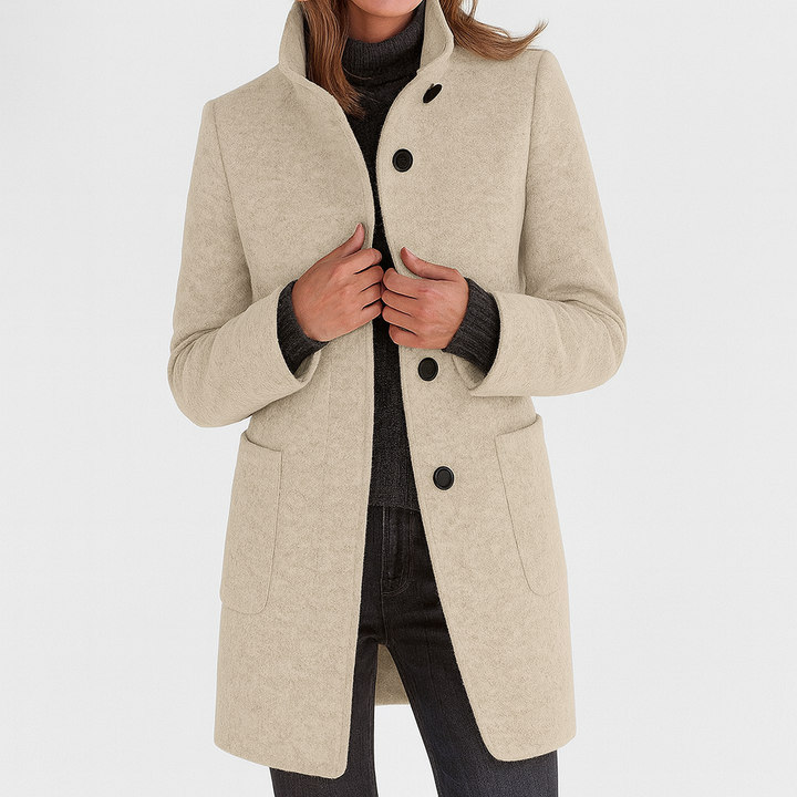 Stella™ | Veste Femme avec Col Haut