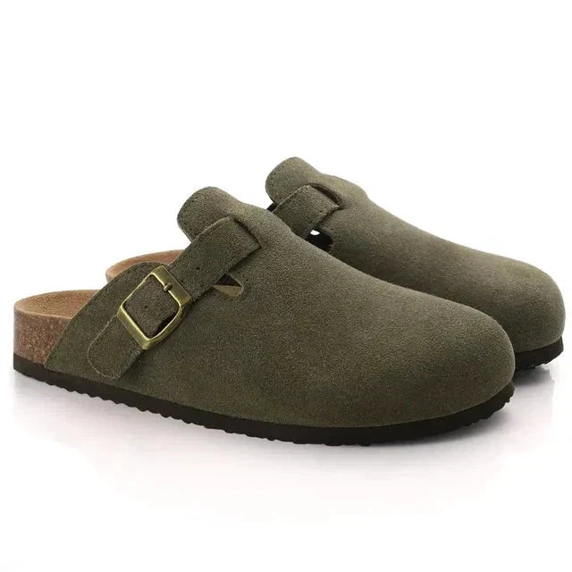 Laurent™ | Sabots en daim