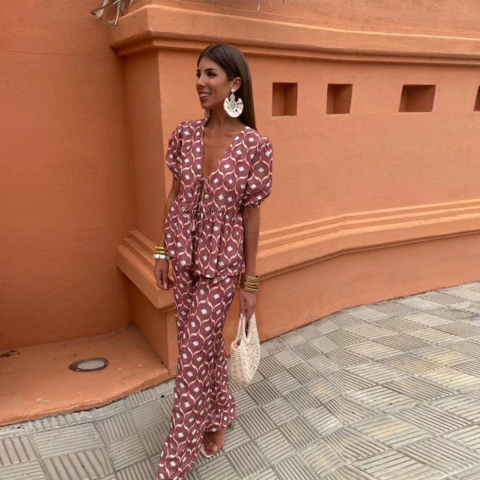 Élodie | Ensemble d’été chic deux pièces