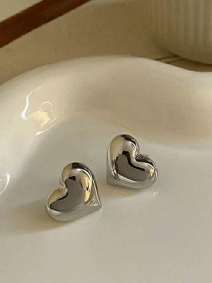 Brigitte | Boucles d'oreilles cœur bébé