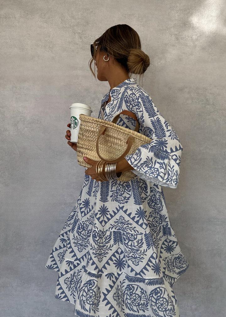 Idalina | Robe Imprimée Élégante