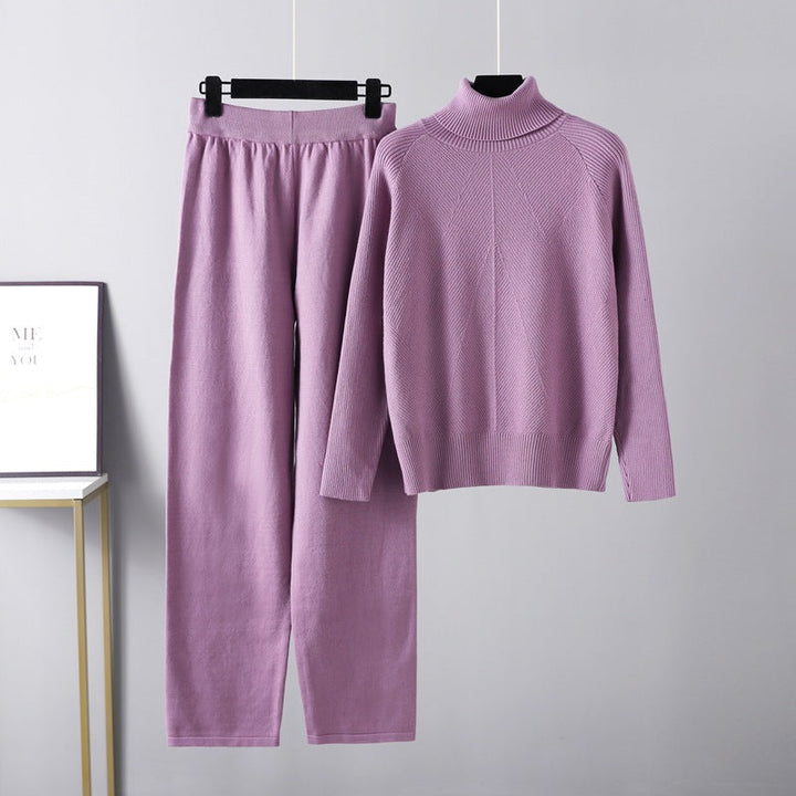 Laetitia | Ensemble deux pièces Lounge en tricot torsadé