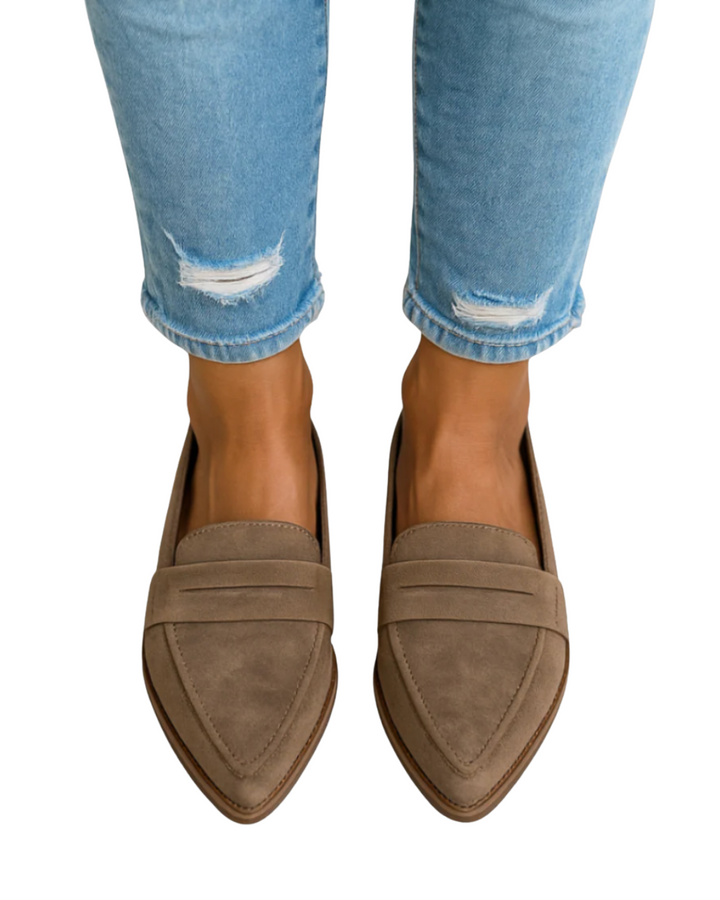 Semmol | Mocassins en daim.
