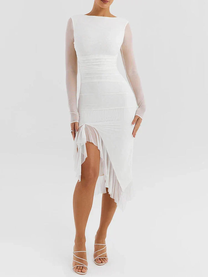 Sabine | Robe Élégante avec Silhouette Fluide