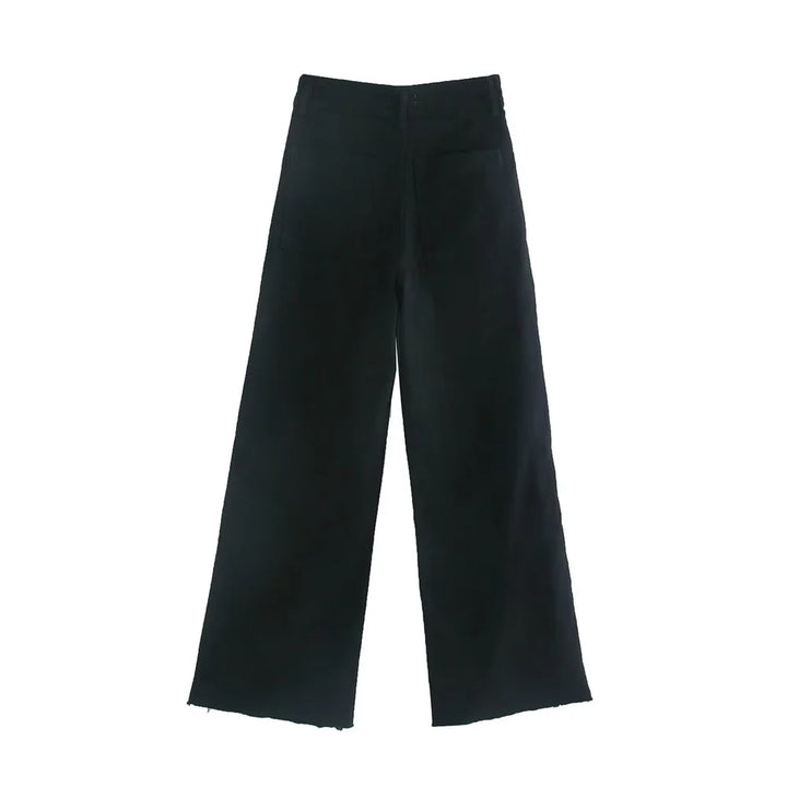 Henriette | Jean large pastel taille haute