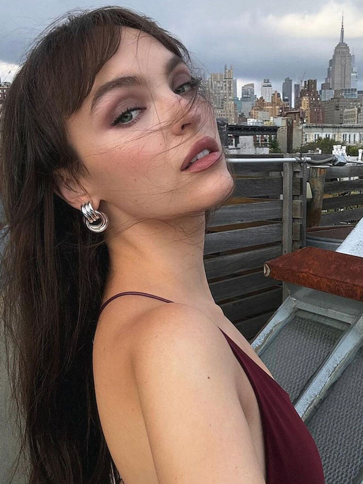 Victoire | Boucles d'oreilles mini nœud