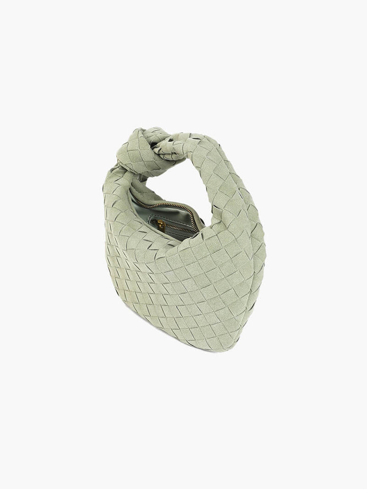 Anémone | Mini sac en daim tissé