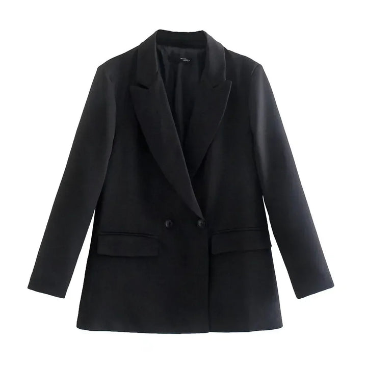 Nadine | Veste de Bureau Croisée à Double Boutonnage