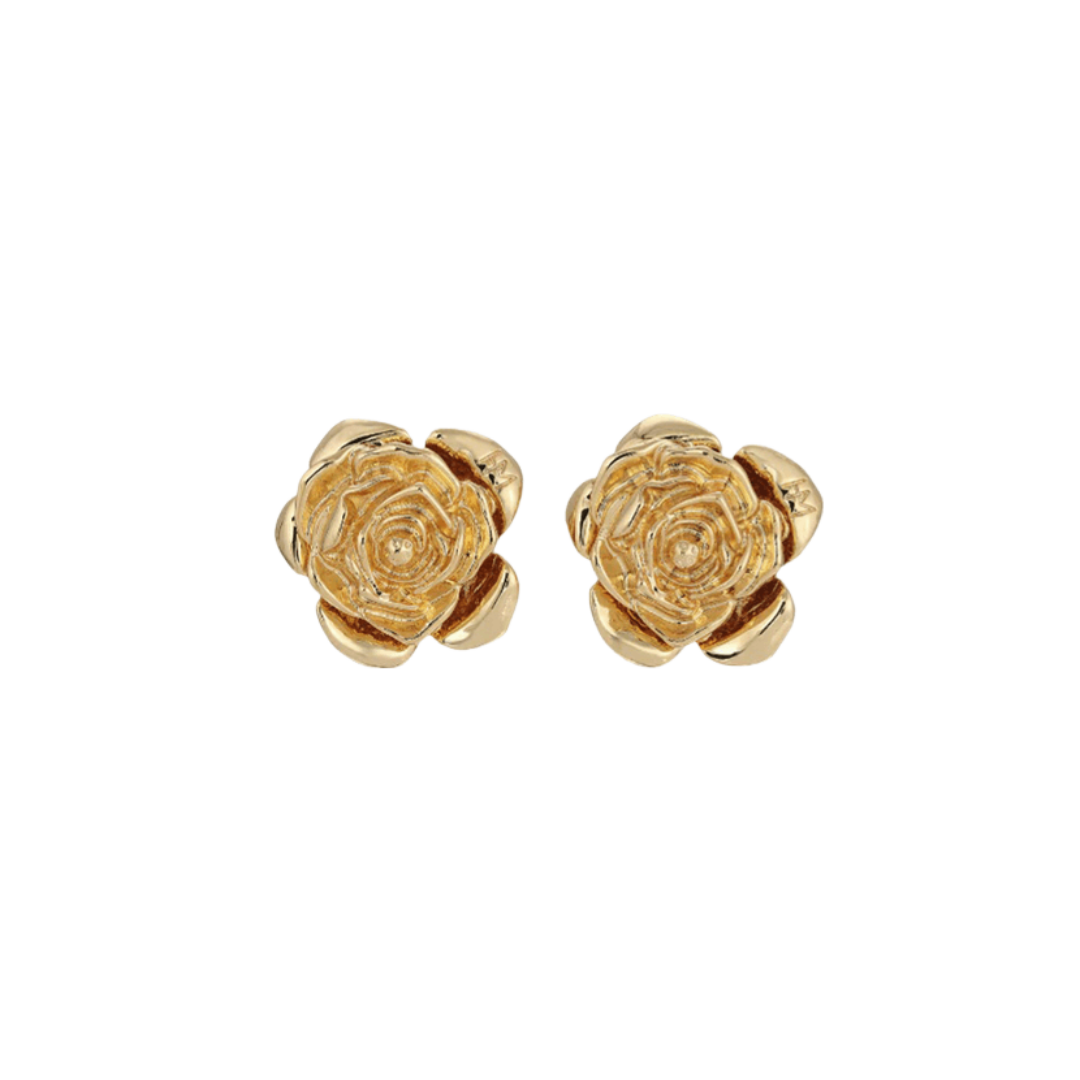 Victoria | Boucles d'oreilles en or et argent rose