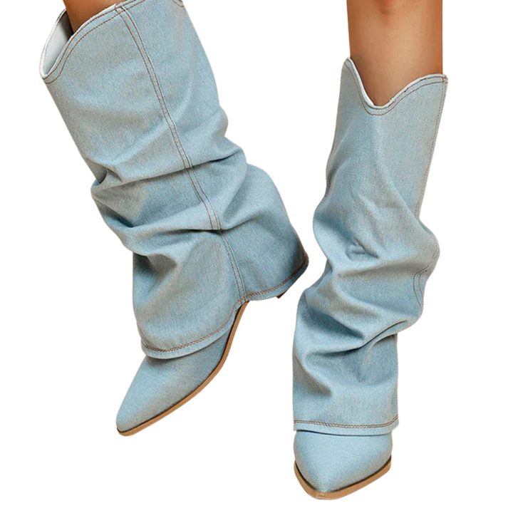 Suzanne | Bottes en Jean Hautes