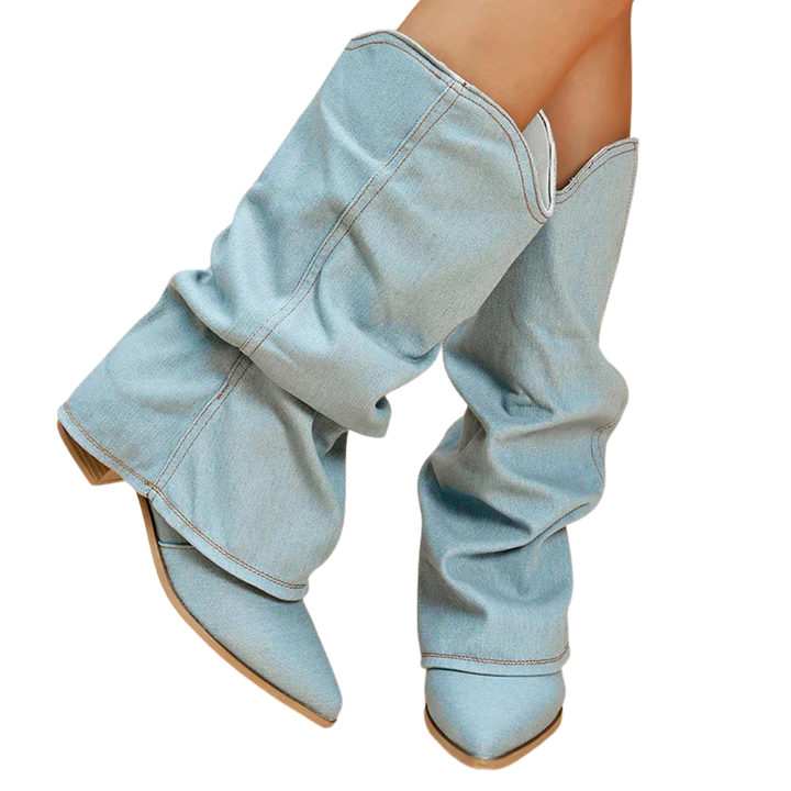 Suzanne | Bottes en Jean Hautes
