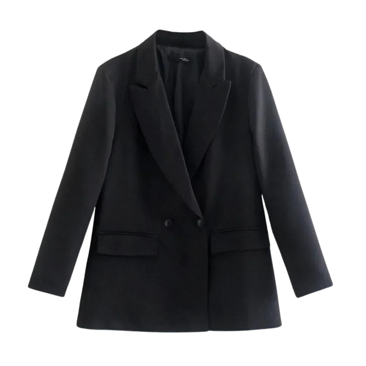 Nadine | Veste de Bureau Croisée à Double Boutonnage