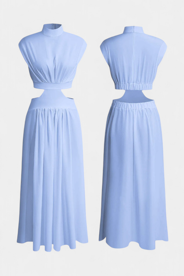 Bérénice | Ensemble robe fendue sur le côté