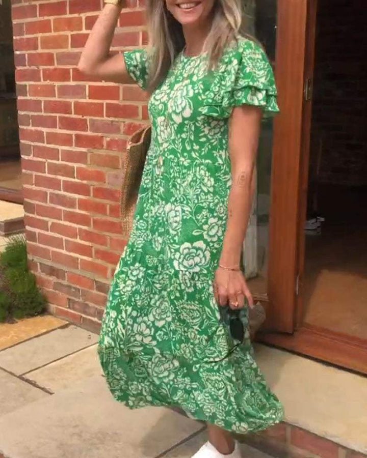 Mireille™ | Robe fluide à imprimé floral