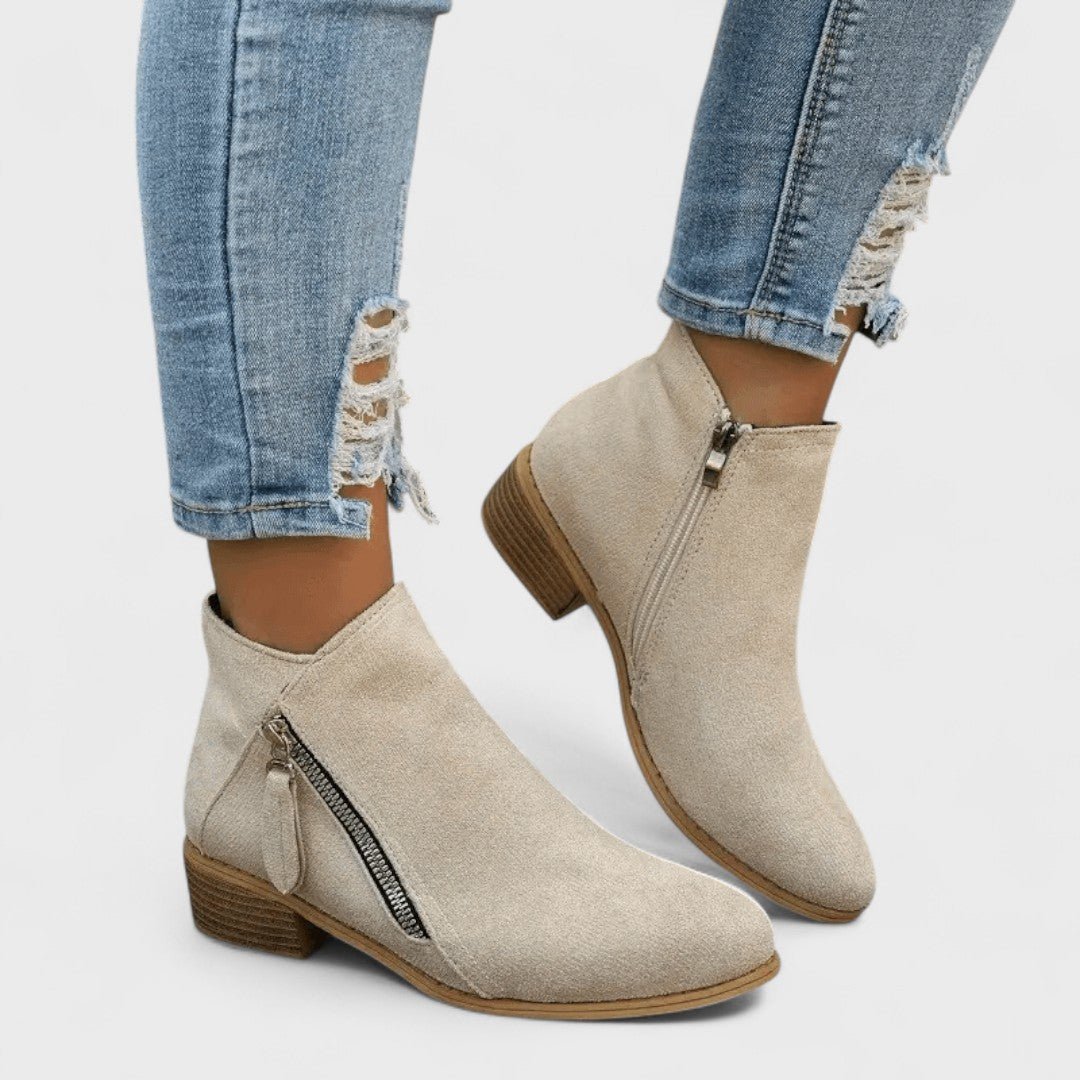 Fiora - Bottes vintage au style classique