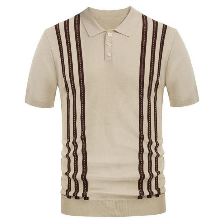 Laurent™ | Polo décontracté rayé