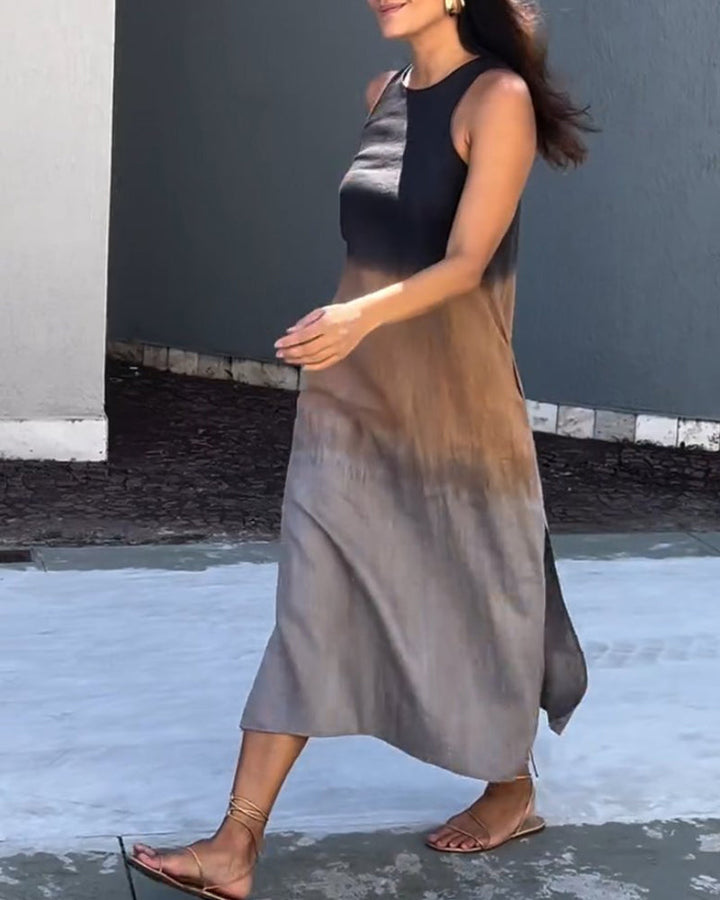 Camille – robe sans manches classique