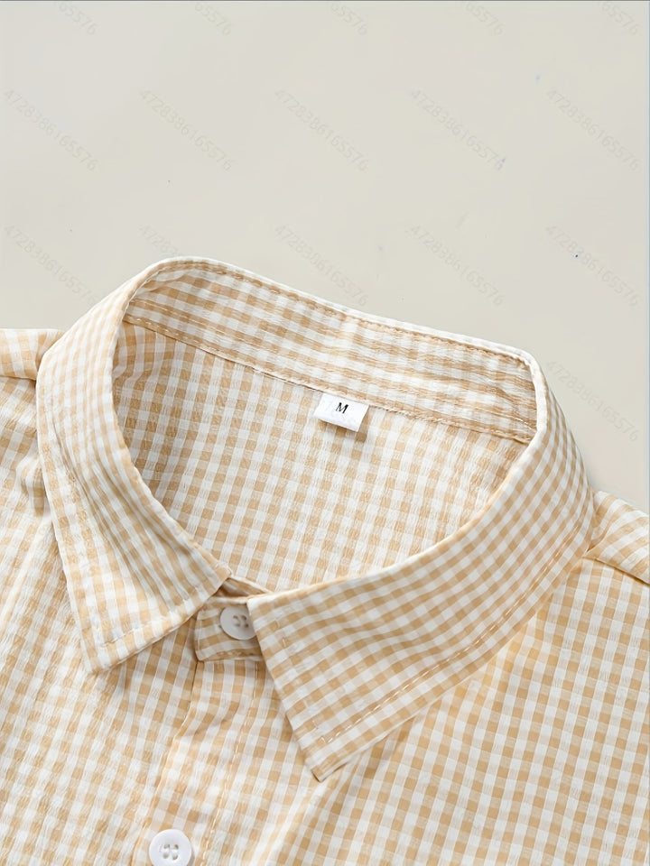 Laurent™ | Chemise Carreaux Décontractée