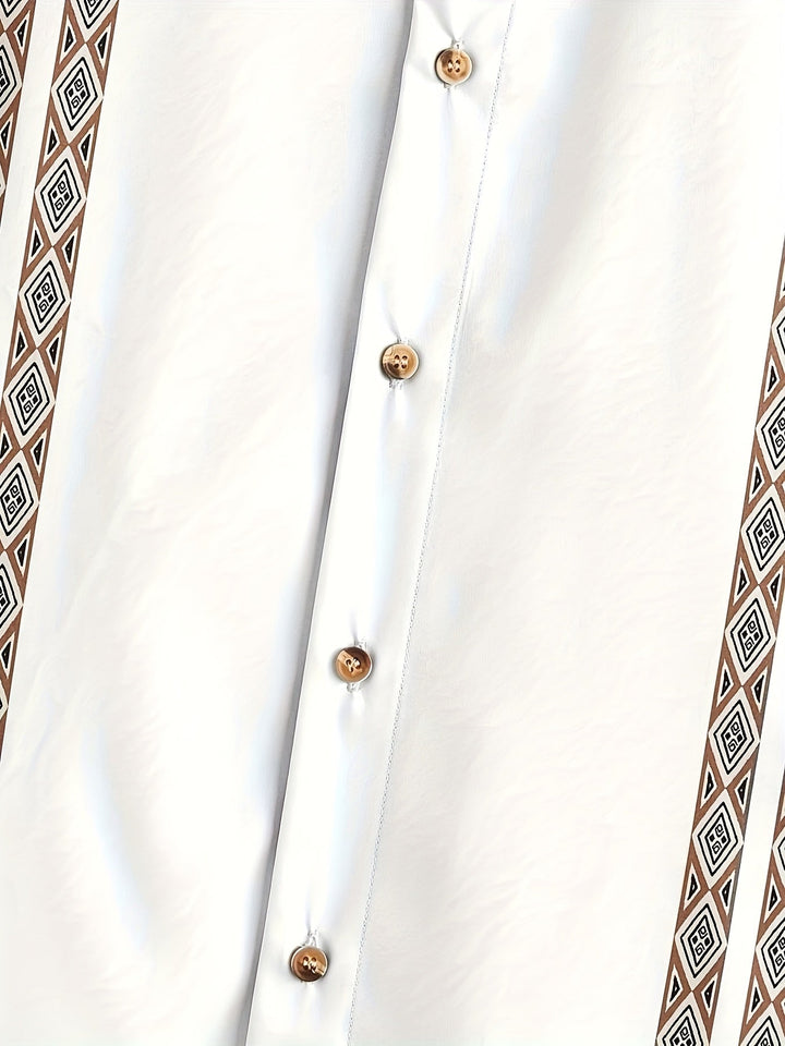 Laurent™ | Chemise Bohème Chic