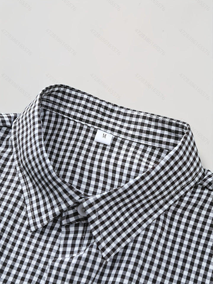 Laurent™ | Chemise Carreaux Décontractée