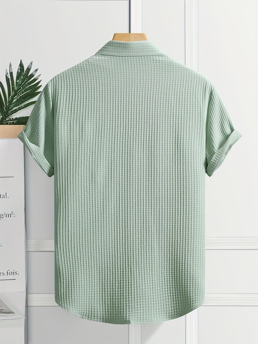 Laurent™ | Chemise Texturée Marine Chic