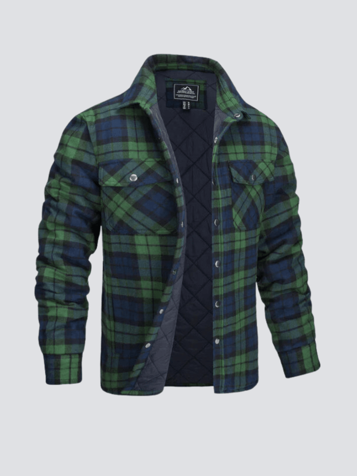 Nathan™ Veste en flanelle à carreaux