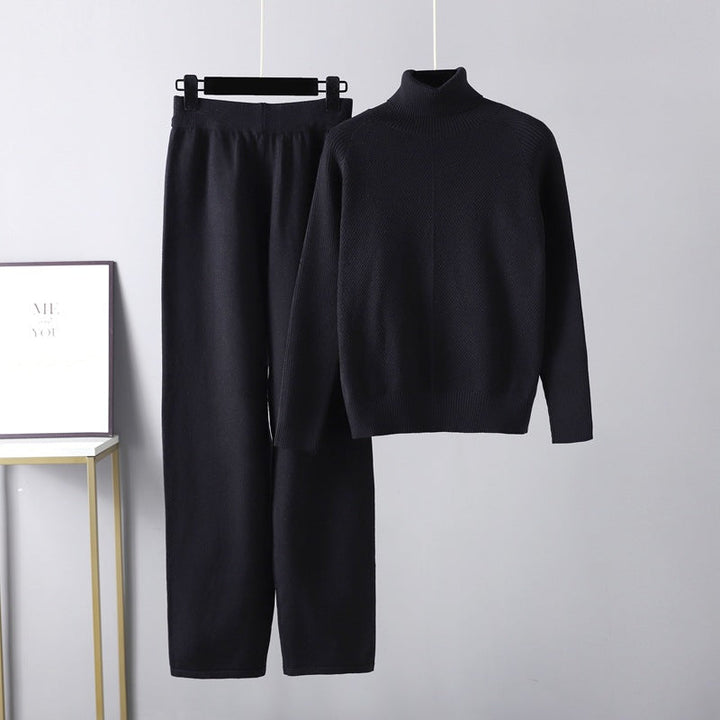 Laetitia | Ensemble deux pièces Lounge en tricot torsadé