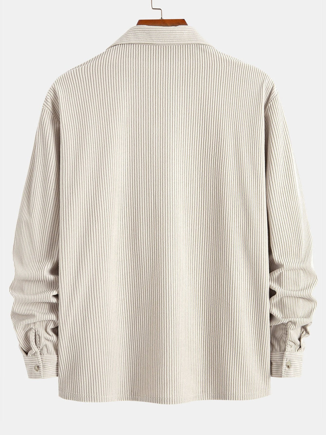Laurent™ - Chemise à col cubain en velours côtelé