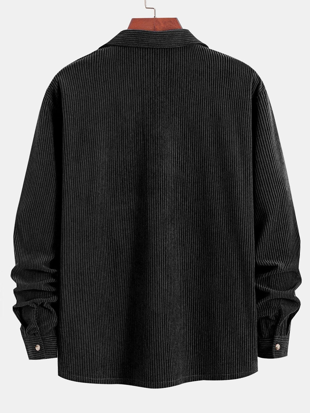 Laurent™ - Chemise à col cubain en velours côtelé