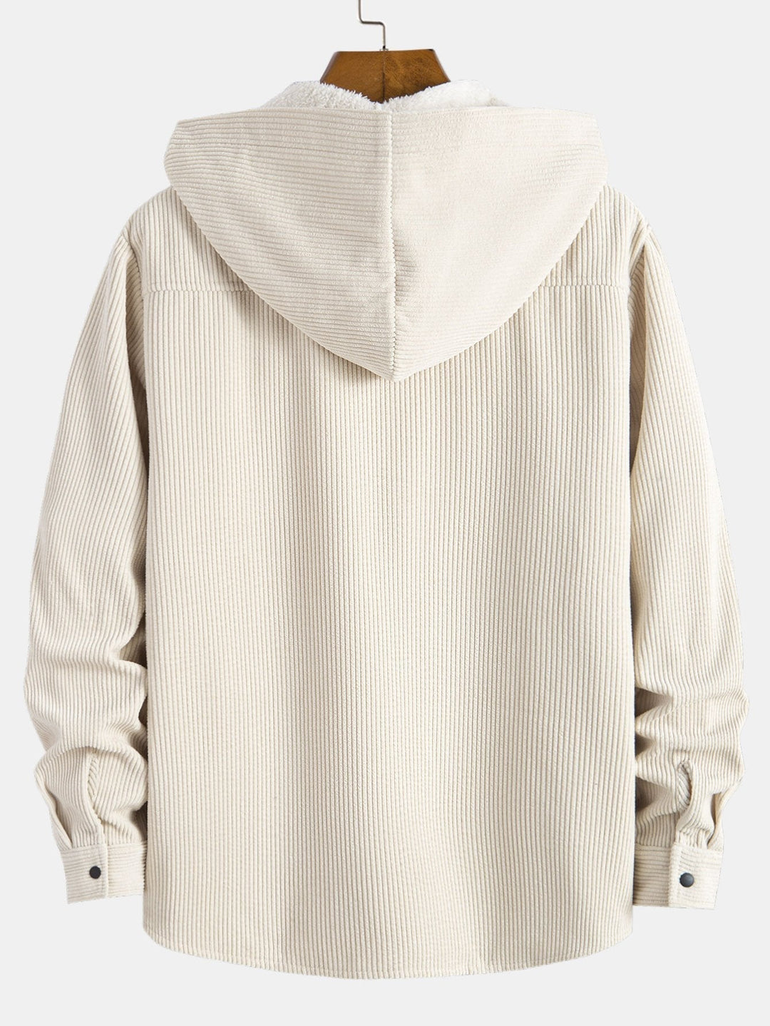 Laurent™ - Chemise à capuche en flanelle polaire doublée