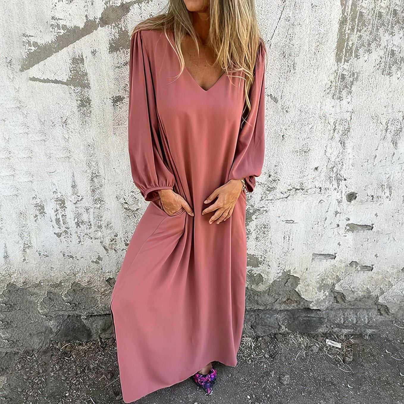 Susan - Robe longue bohème